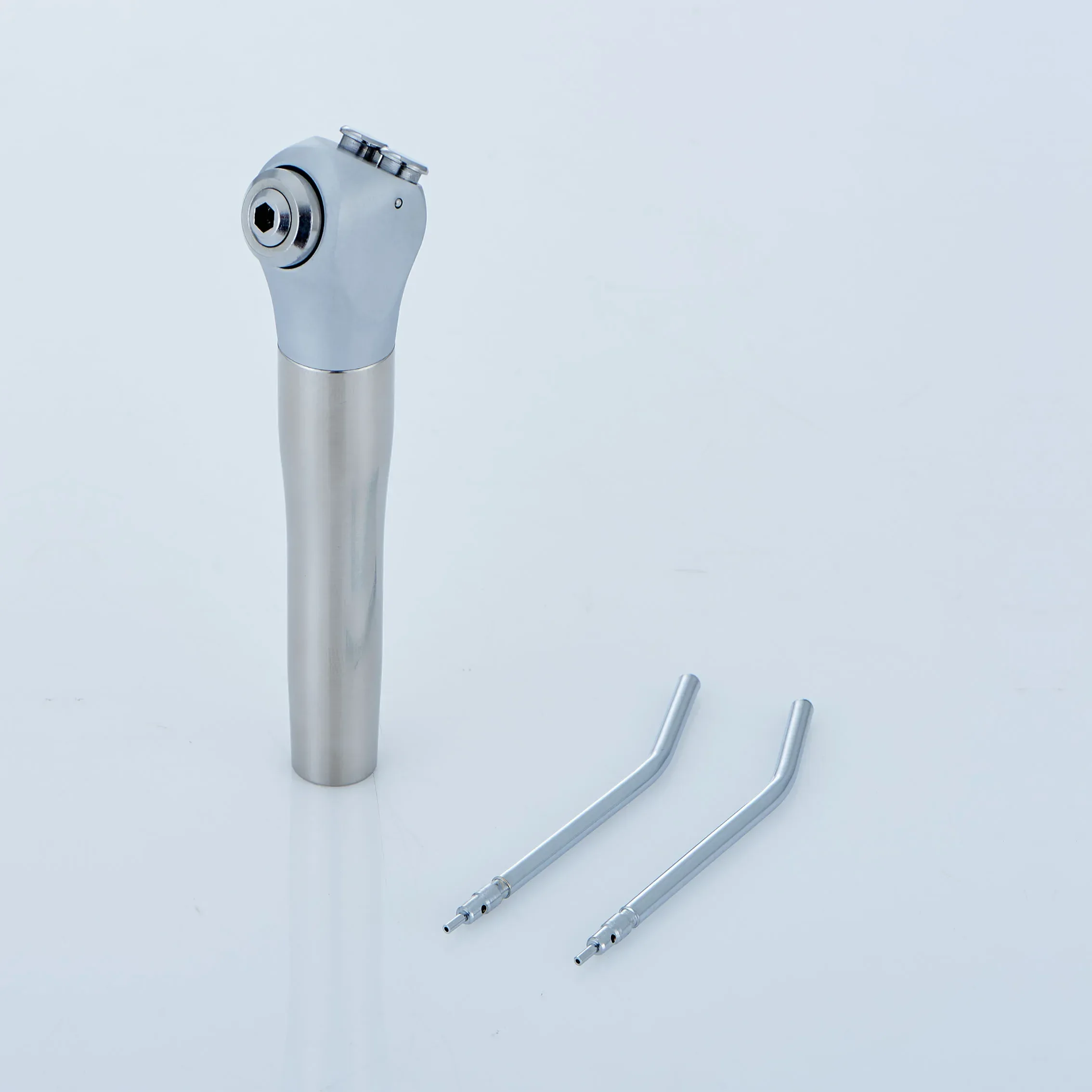 Dental Turbine Triple Gun Head:Three-Way Stainless Steel Nozzle, Colored Tips, Multi-Use Water Air Spray for Optimal Dental Care