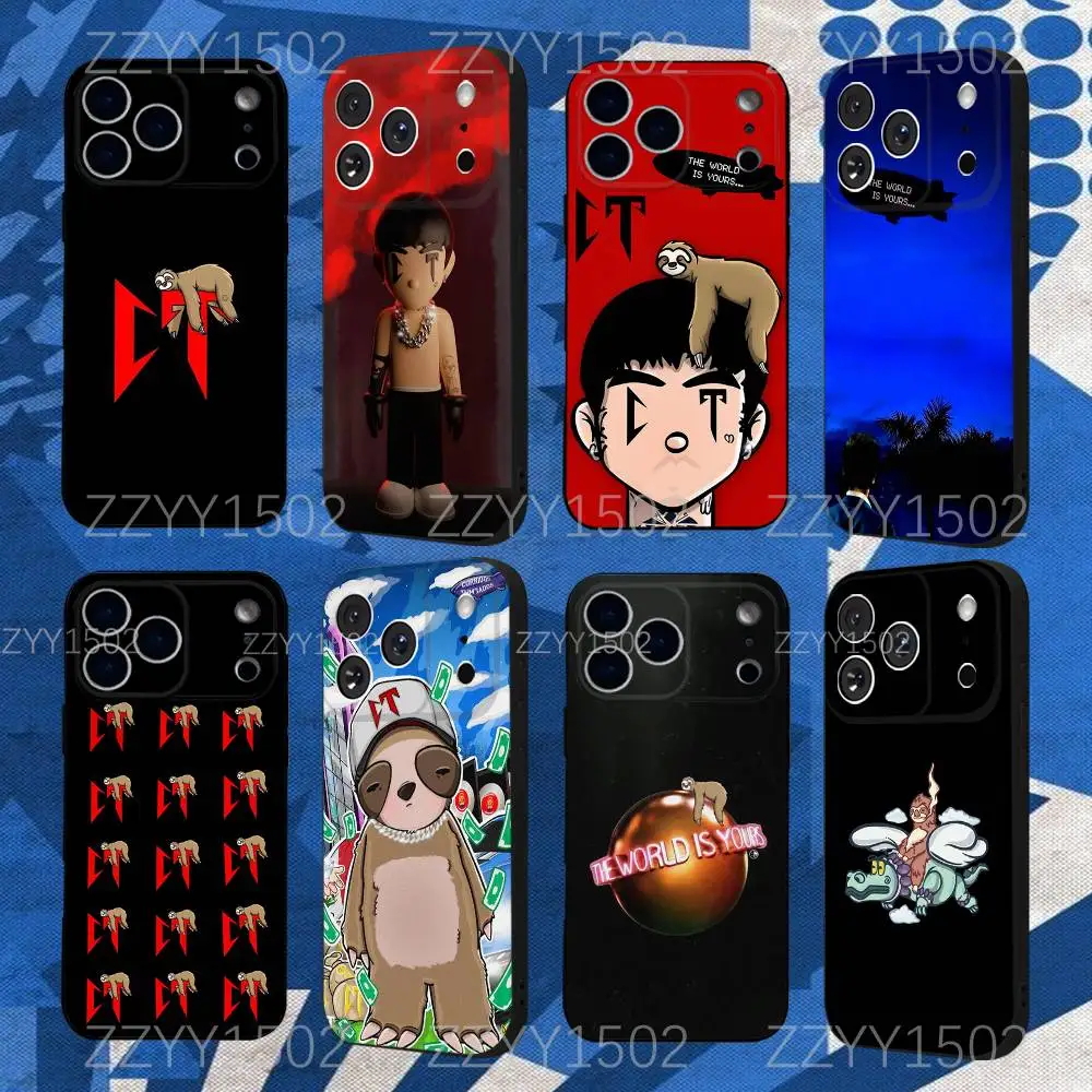 

Natanael Cano Rapper CT Phone Case For iPhone 17,16,15,14,13,12,Pro,Max,Plus,E,SE4,Air,Mini Black Funda Shell