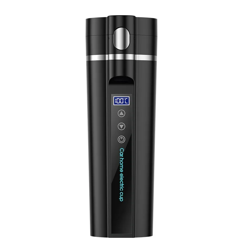 Multi Functional Intelligent Car Boiling Water Cup, Convenient Car Heating Water Cup, Double-layer Vacuum Insulated Cup