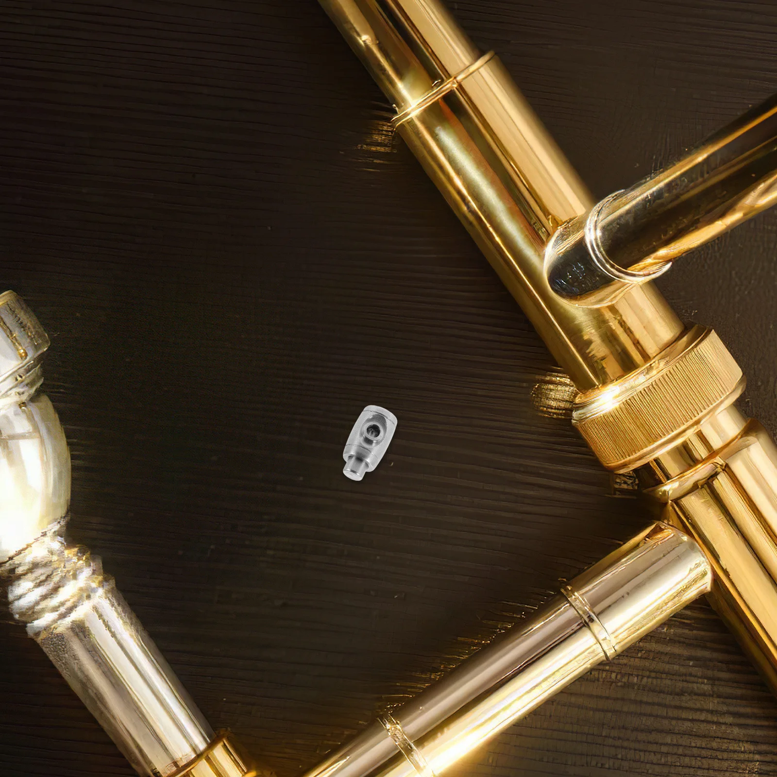 Watersleutelklep Koperblazers Metalen afvoerfitting voor trompettrombone Reparatie Onderhoudsinstrumentaccessoires