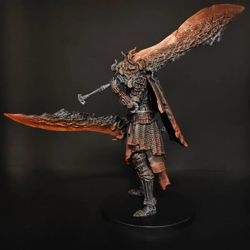 Dark Souls Ringed Knight Dual Blades Ringed City Action Figure Collectible Pvc Model Statue Desktop Ornament Gift For Game Fans - view 3