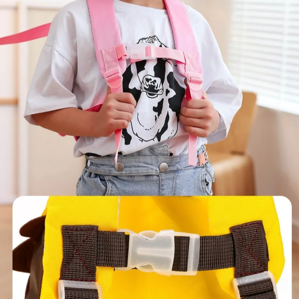 Breathable Children's School Bag Waterproof Cartoon Toddler Backpack Lightweight Large Capacity Cartoon Shoulder Bag