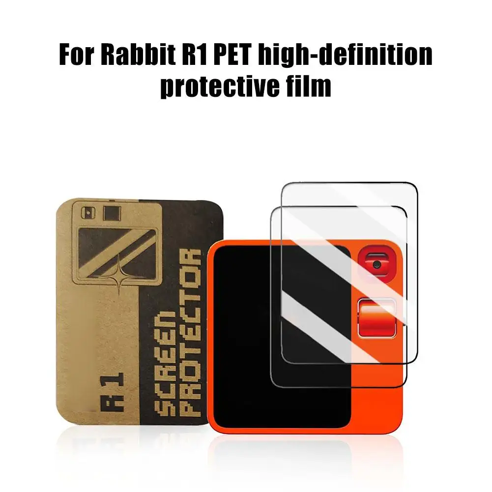 Clear Protective Film For Rabbit R1 Handheld Computer AI Artificial Intelligence Equipment Parts PET High-definition Film P2B8