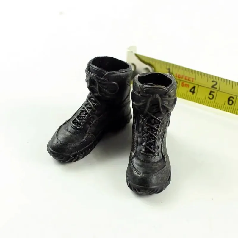 Sapatilhas Soldado Masculino, Botas de Caminhada de Montanha, Sapatos Não Ocos, Modelo para Boneca de 12 "Action Figure, Pés Desmontáveis, Escala 1:6