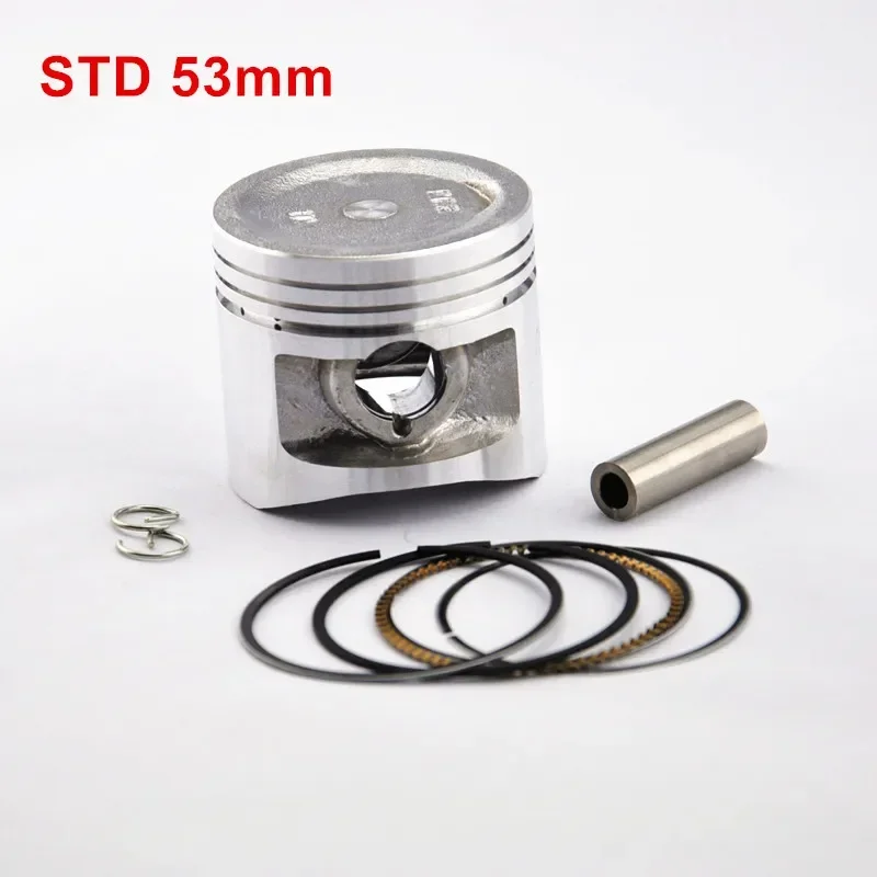 Motorcycle Engine Piston Ring Kit for Honda CA250 CMX250 Rebel 53mm 53.25mm 53.5mm 53.75mm 54mm Standard Size +25 +50 +75 +100