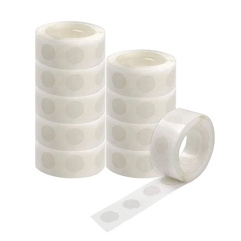 Roll Double-Sided Adhesive Dots-Tape Glue For DIY Craft Wedding Birthday Party Decoration Easy Install Easy To Use