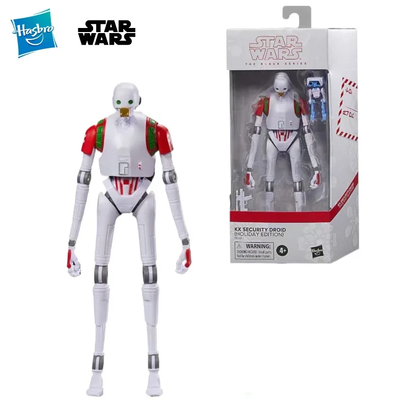

Новый оригинальный Hasbro Star Wars KX SECURITY DROID (HOLIDAY EDITION) Фигурки Игрушки Подарки Коллекция