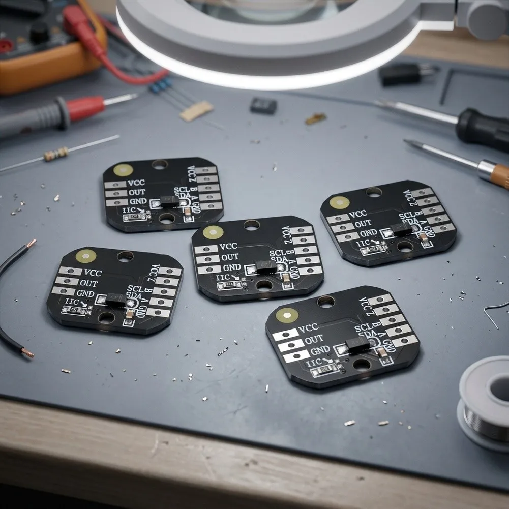 5pcs MT6701 Magnetic Encoder Module For Angle Detection To Replace AS5600 For PWM Brushless Motor Robotics Projects