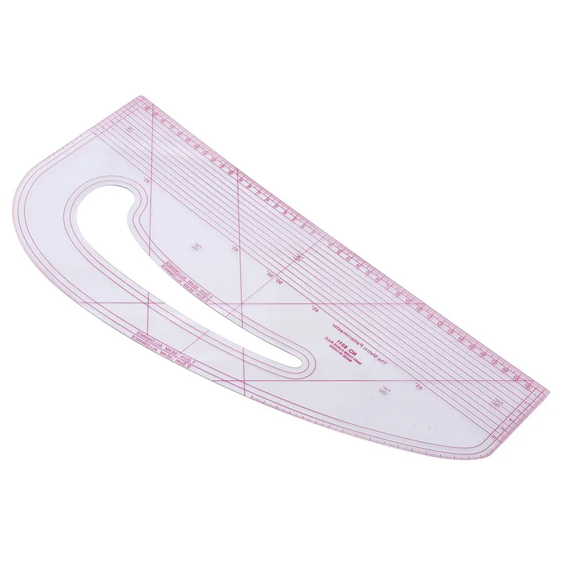 1pc Garment Cutting Plastic Quilting Ruler for Sewing Patchwork Tools Tailor Craft Scale Rule Drawing Accessories