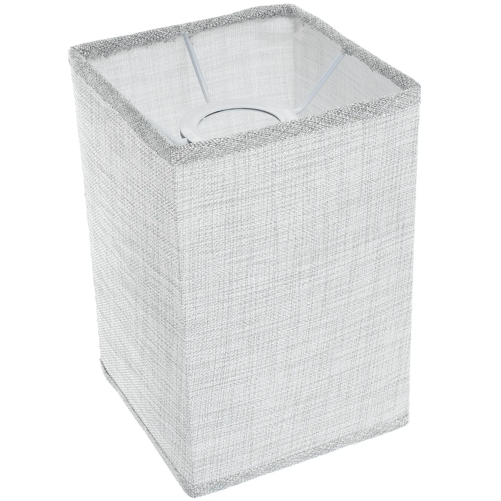 

Льняной абажур, чехол для лампы из льняной ткани, универсальный сменный абажур для настольных и напольных светильников, декор для прикроватной тумбочки, серый