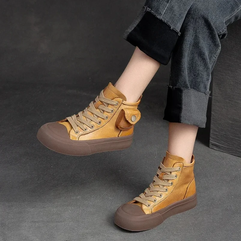 2025 لينة وحيد عالية أعلى أحذية النساء الطبقة العليا جلد البقر عودة زيبر مجلس أحذية قصيرة أنبوب أحذية رياضية أفخم الأحذية في الهواء الطلق