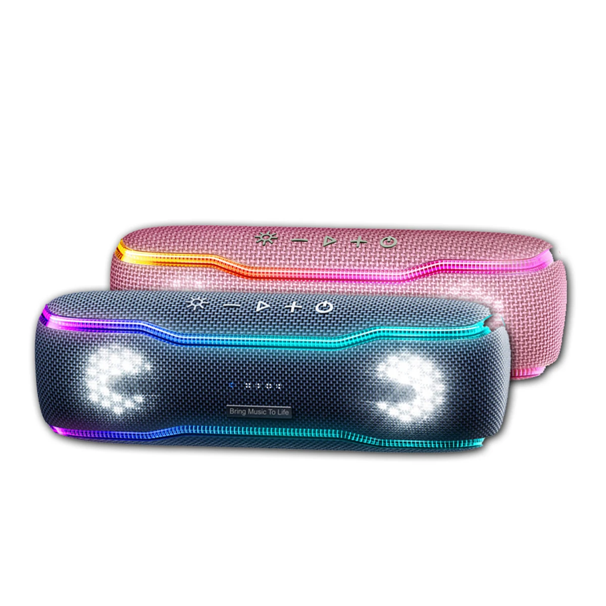 XDOBO BMTL BOSS RGB Light Bluetooth-compatible Speaker 30W Portable Outdoor IPX7 Waterproof Bass Support TWS Series TF AUX