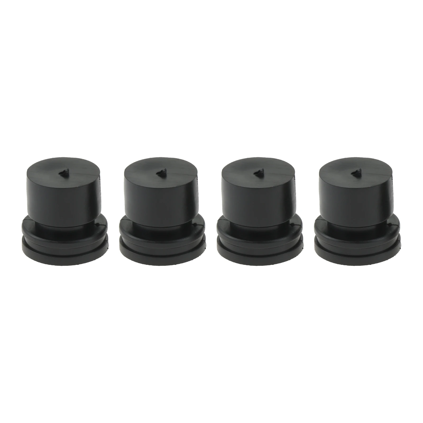 

4pcs Rubber Bands Buffer Pier Car Hood Engine Cover Plate Black Protective Fastener Clip Fit for Roewe 350 W5 0.91inx0.87in