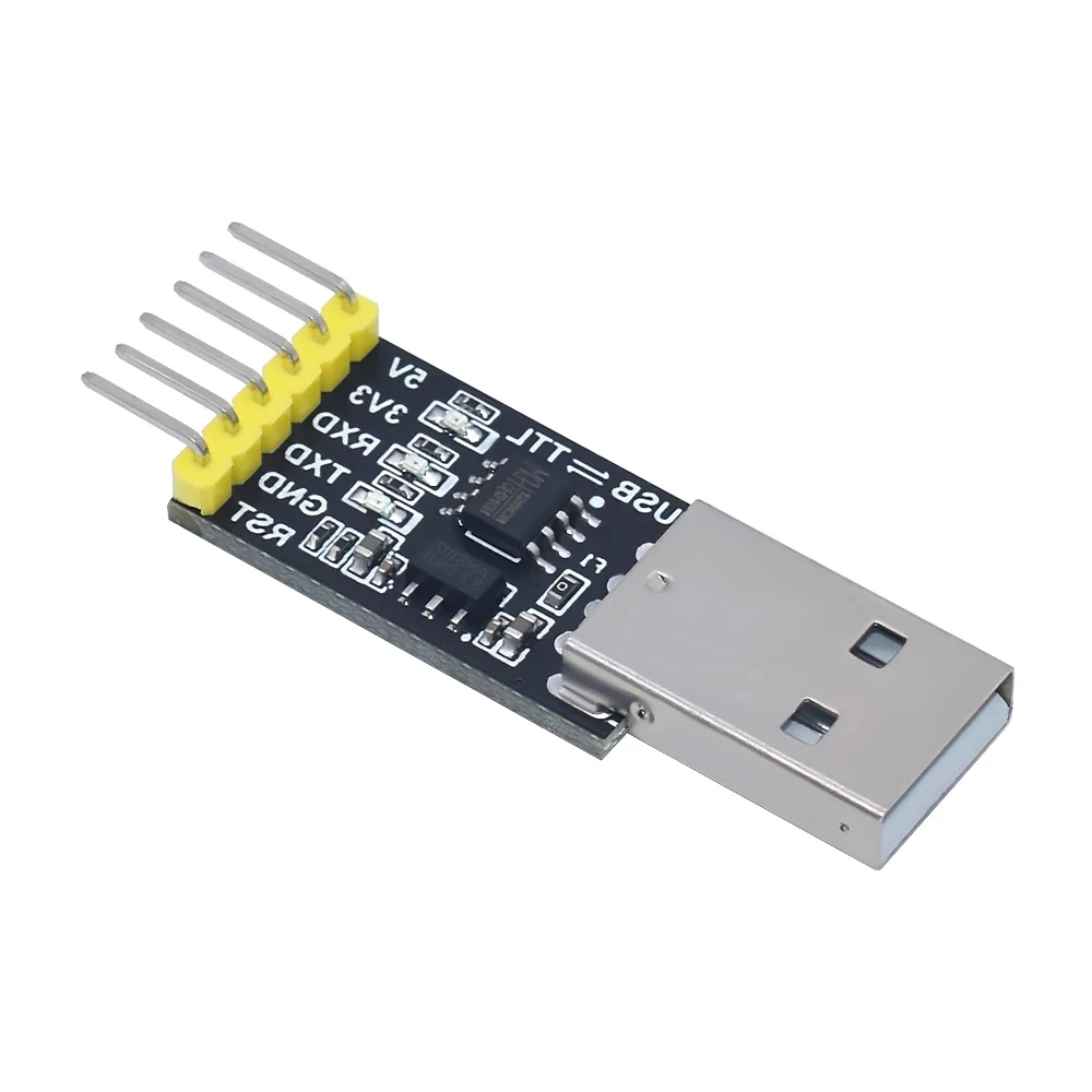 Ch340n módulo ch340 downloader usb-à-ttl cabo de download single-chip microcomputador porta serial baixar