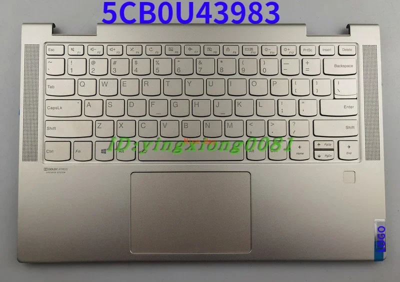 

5CB0U43983 5CB0U43952 Новый для Lenovo YOGA C740-14 C740-14IML ноутбука, упор для рук, верхняя крышка, клавиатура, тачпад с подсветкой