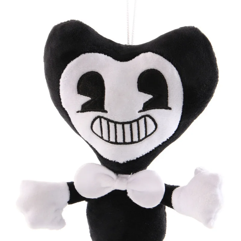 2025 New Thriller Game Bendy and The Ink Bandy and Ink Doll Bandy Dog Girl Plush Doll Birthday Gift Halloween Gift