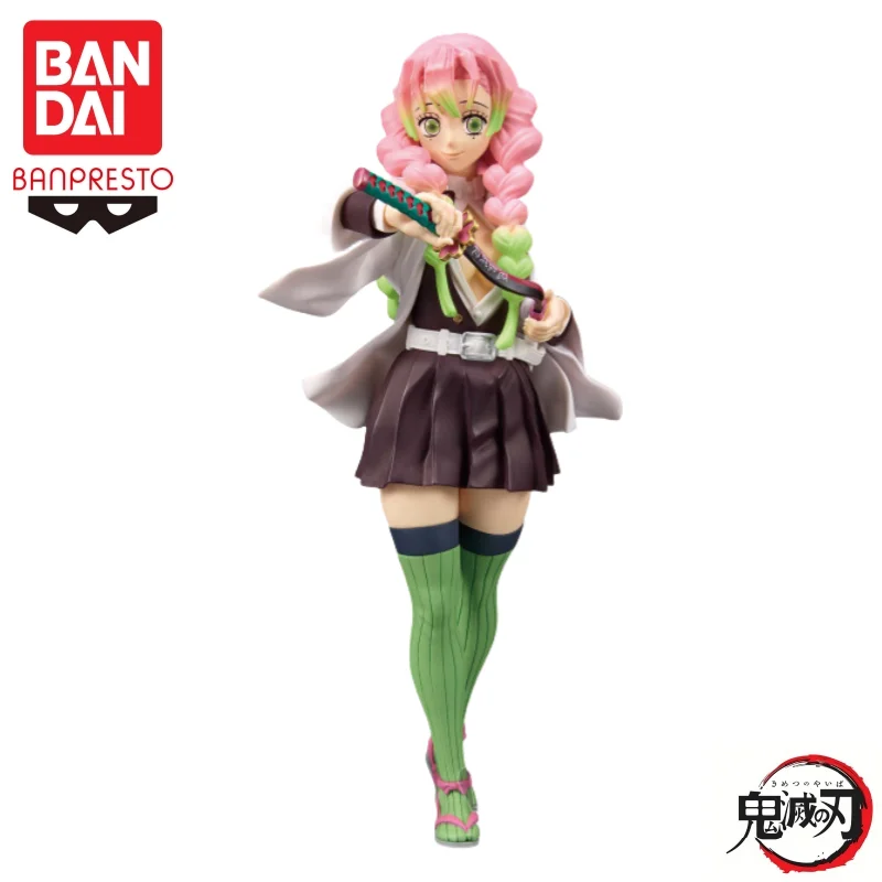 Em estoque bandai original banpresto demon slayer vol 47-50 kanzaki aoi kochou shinobu figura de ação modelo boneca nova caixa