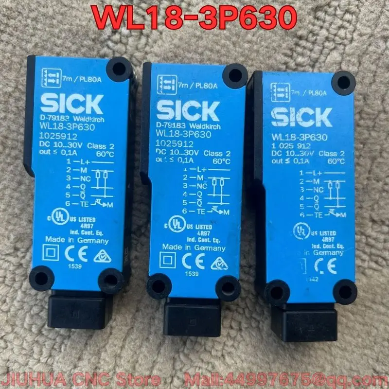 

Подержанный тест функции фотоэлектрического датчика WL18-3P630 обычно