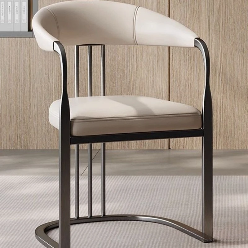 

Light luxury high-end tea table creative artistic master chair modern simple desk office household tea chair