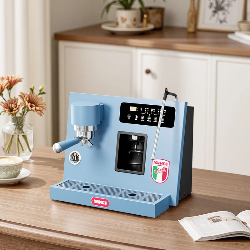 

1600W Build-in Semi-automatic Espresso Coffee Machine Maker Grinding And Extraction MC8