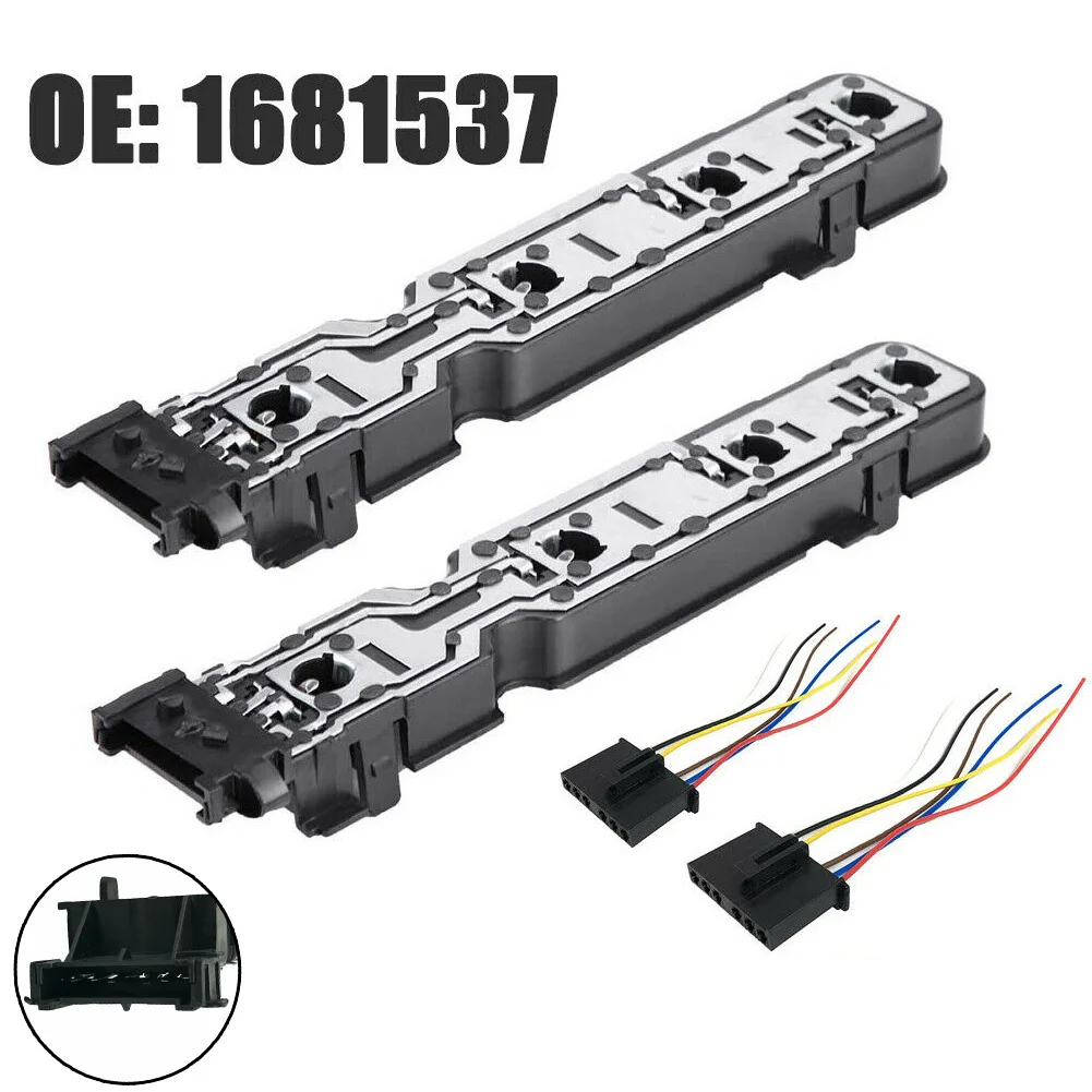 

Rear Lamp Bulb Holder Tail Light Circuit Board Practical High Quality Metal + Plastic 1681537 Bulb Holder Wire Harness