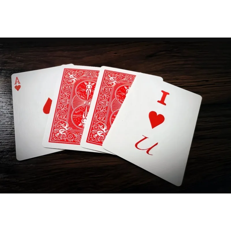 Heart IOU van J.C Magic – Romantische close-up goocheltruc voor geliefden Street Magic Illusion Speciale gimmick-rekwisieten