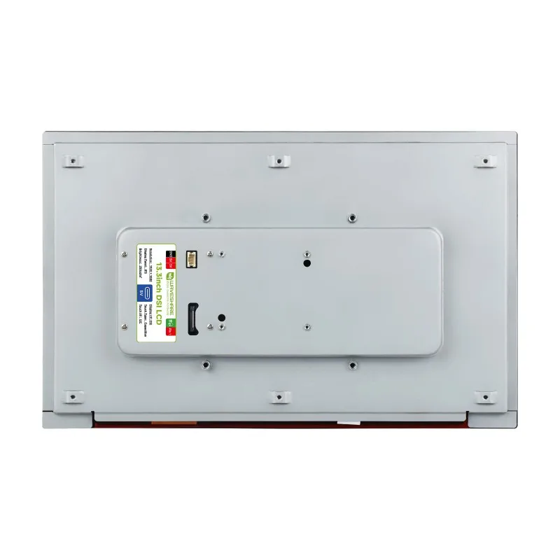 

13.3inch High Resolution DSI Capacitive Touch Display, 1920 × 1080, IPS, Toughened Glass Panel, DSI Interface, 10-Point Touch