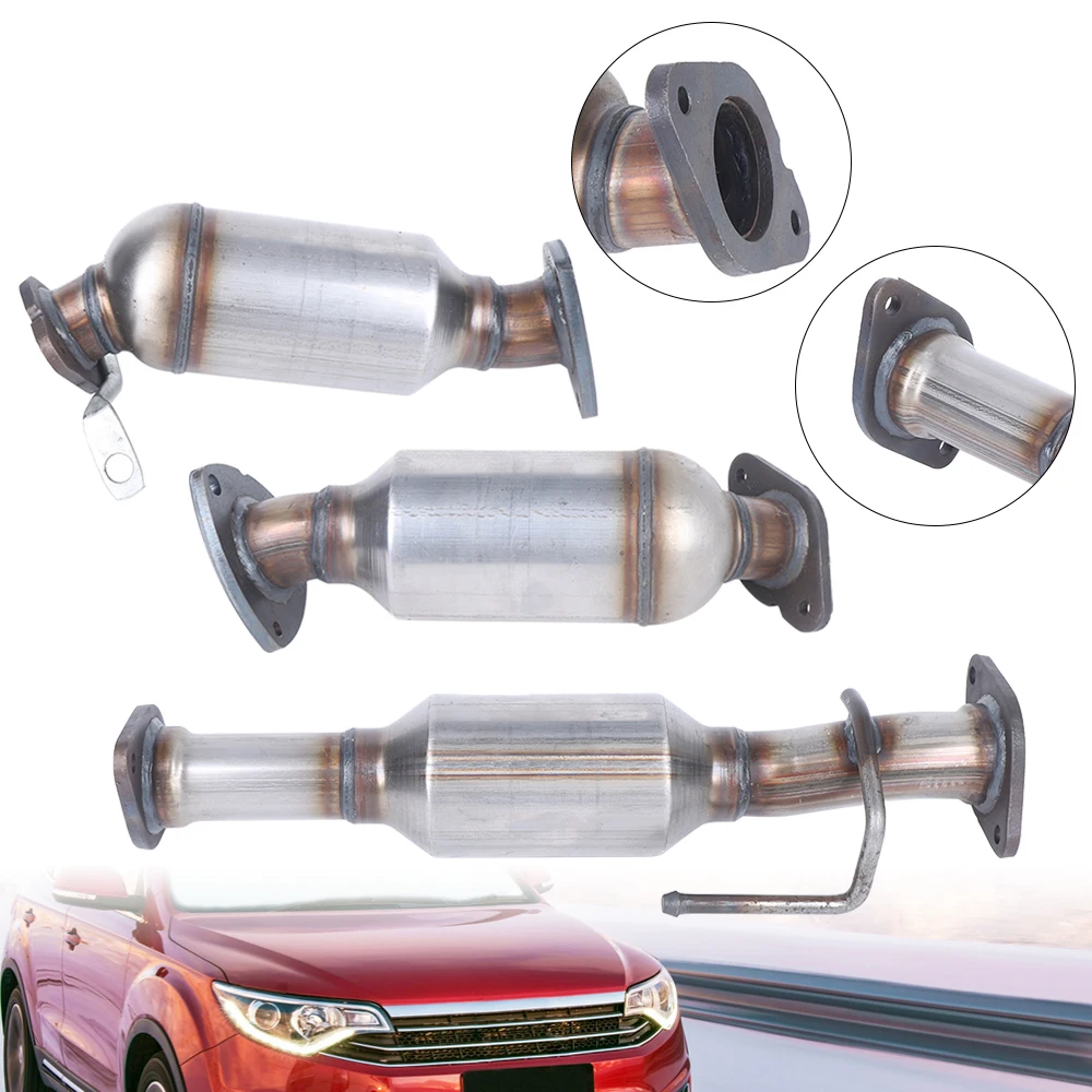 

Комплект каталитического нейтрализатора, комплект каталитического нейтрализатора из 3 предметов для GMC Acadia/Chevy Traverse/Buick Enclave 2007-2017 годов, OEM:02IEB6201ASL