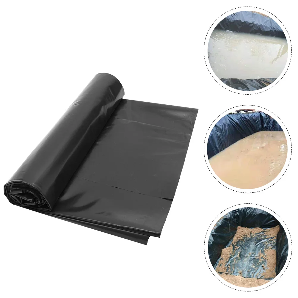 Pond Liner Anti-seepage Membrane Large Size Fold Fish Pond Pool Supplies Water Garden Waterproof Plastic Reusable