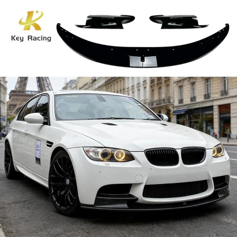 

Car Accessories Front Lip Wrap Angle For BMW 3 Series M3 E90 E91 E92 E93 2006-2013 Front Lip Splitter Air Intake Decoration