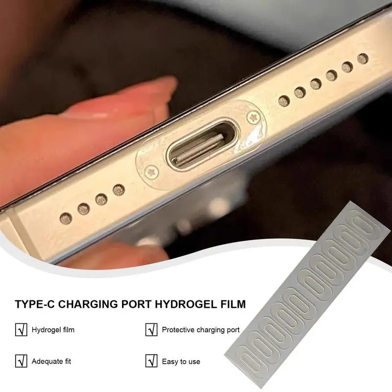 10 шт., прозрачные смартфоны с интерфейсом USB Type-C