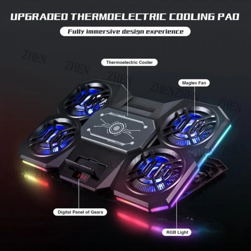 Y Navazip H5 Laptop Cooling Pad with Thermoelectric Cooler