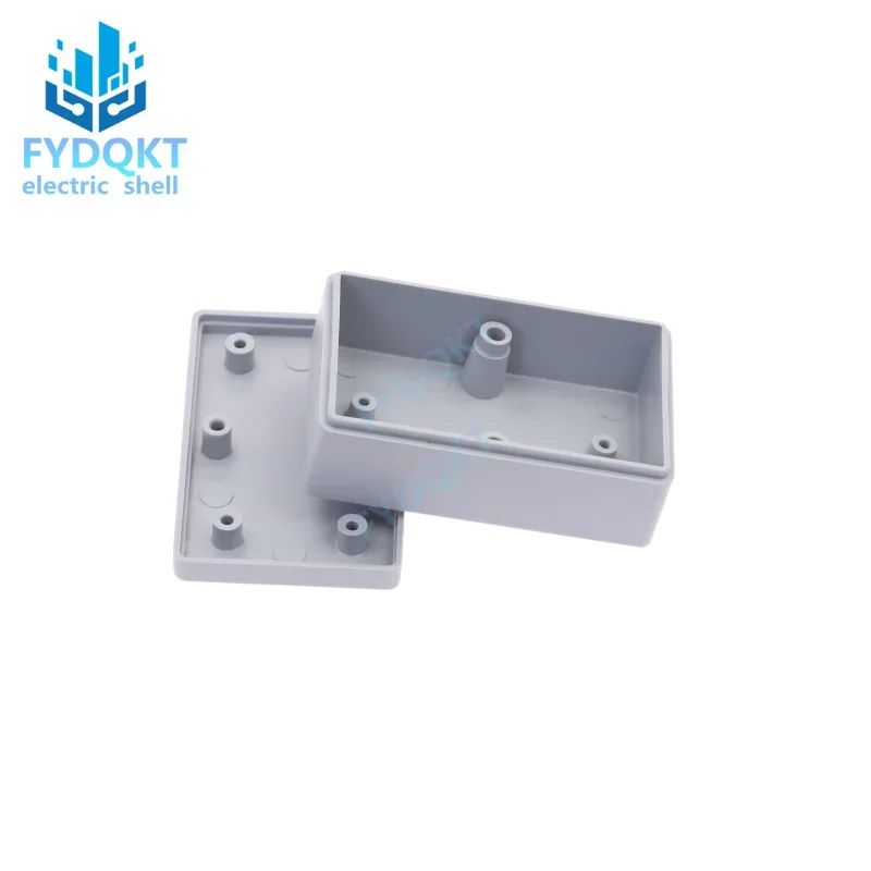 Interruptor plástico Shell do módulo, universal, pequeno, caixa do poder, a instalação, instrumento, 55x35x20mm
