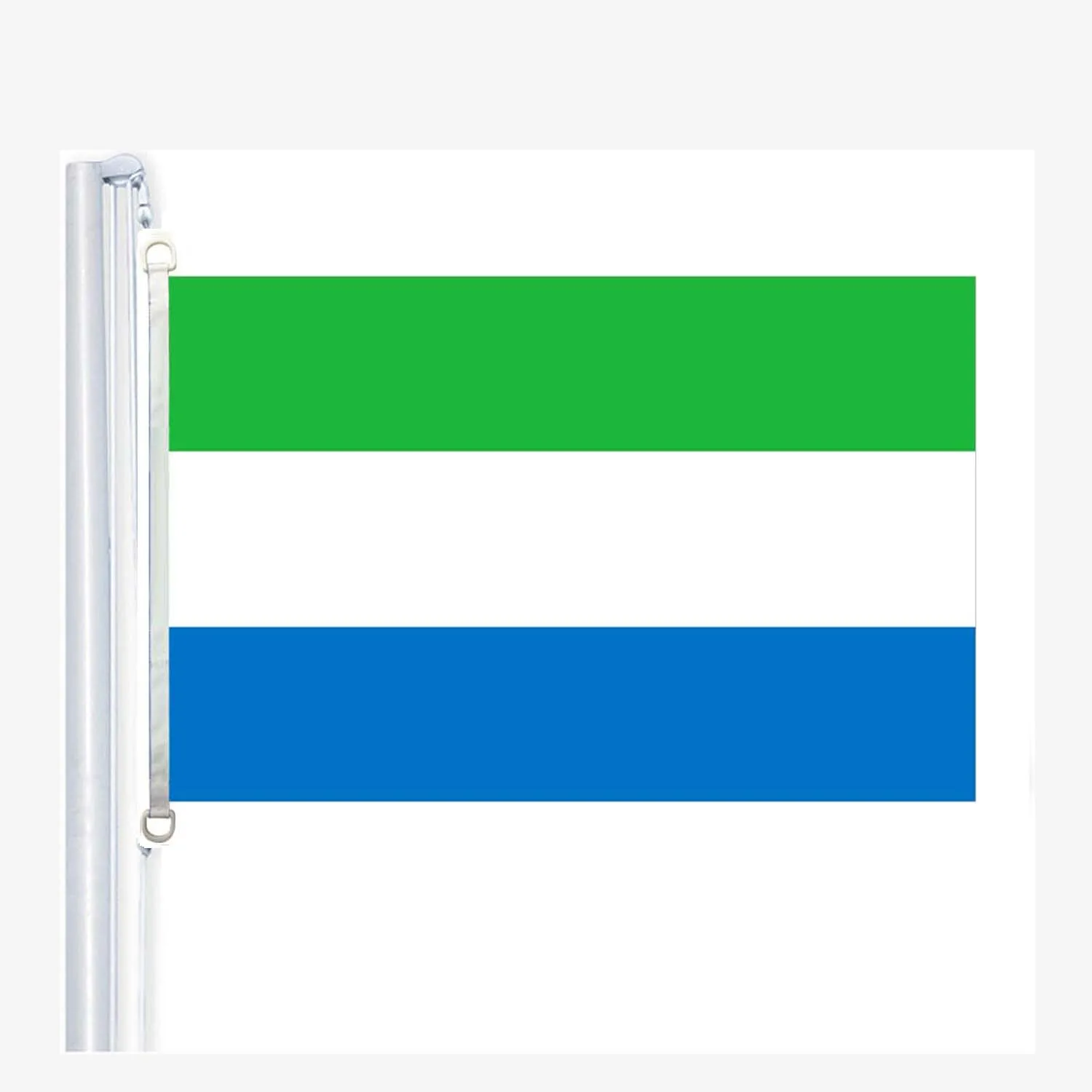 Sierra Leone  flag,90*150CM ,100% polyester, banner,Digital Printing