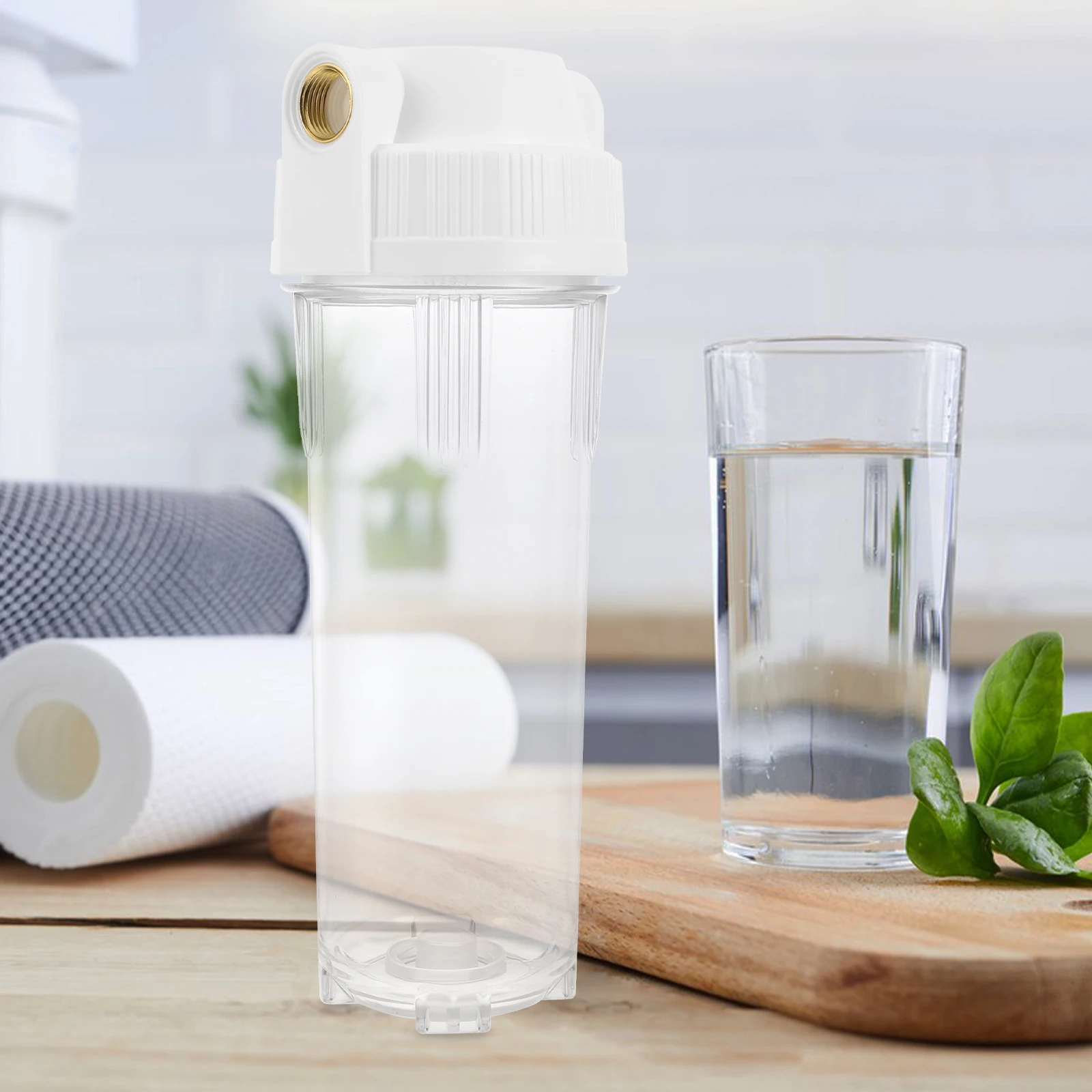 

10 Inch Prefilter Bottle Thickened Explosion Proof Kitchen Water Sediment Filter Replacement Purifier Accessories Drinking