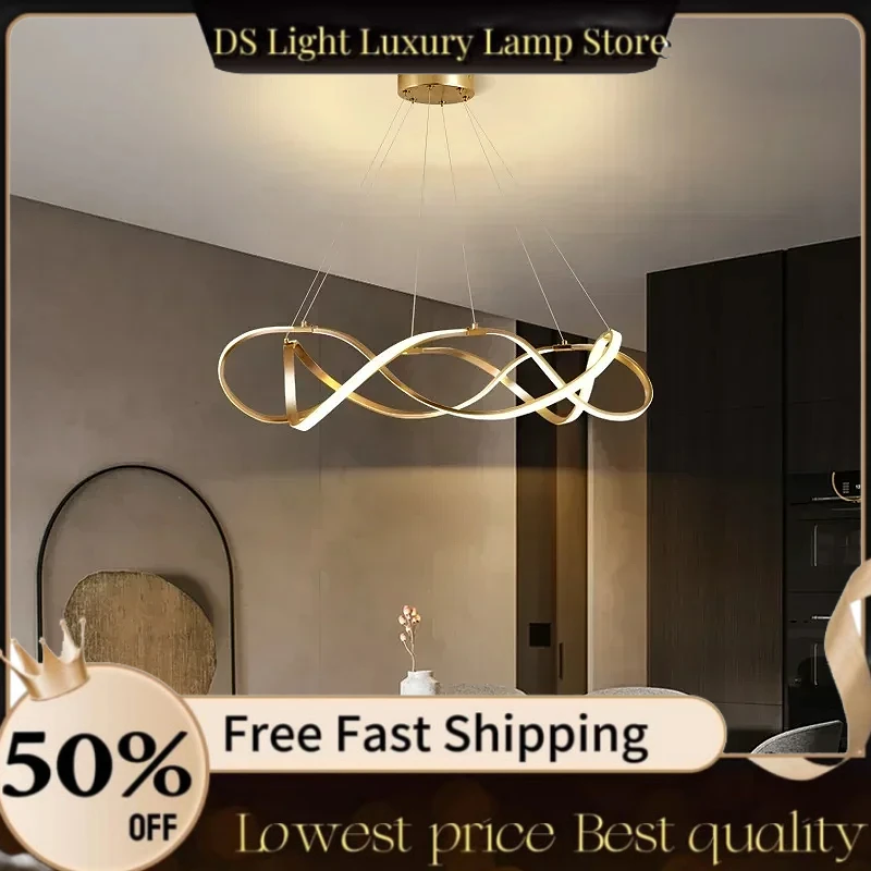 

Modern LED Ceiling Lamp Chandelier For Living Room Hall Restaurant Bedroom Pendant Light Decor Indoor Lighting Fixture Luster