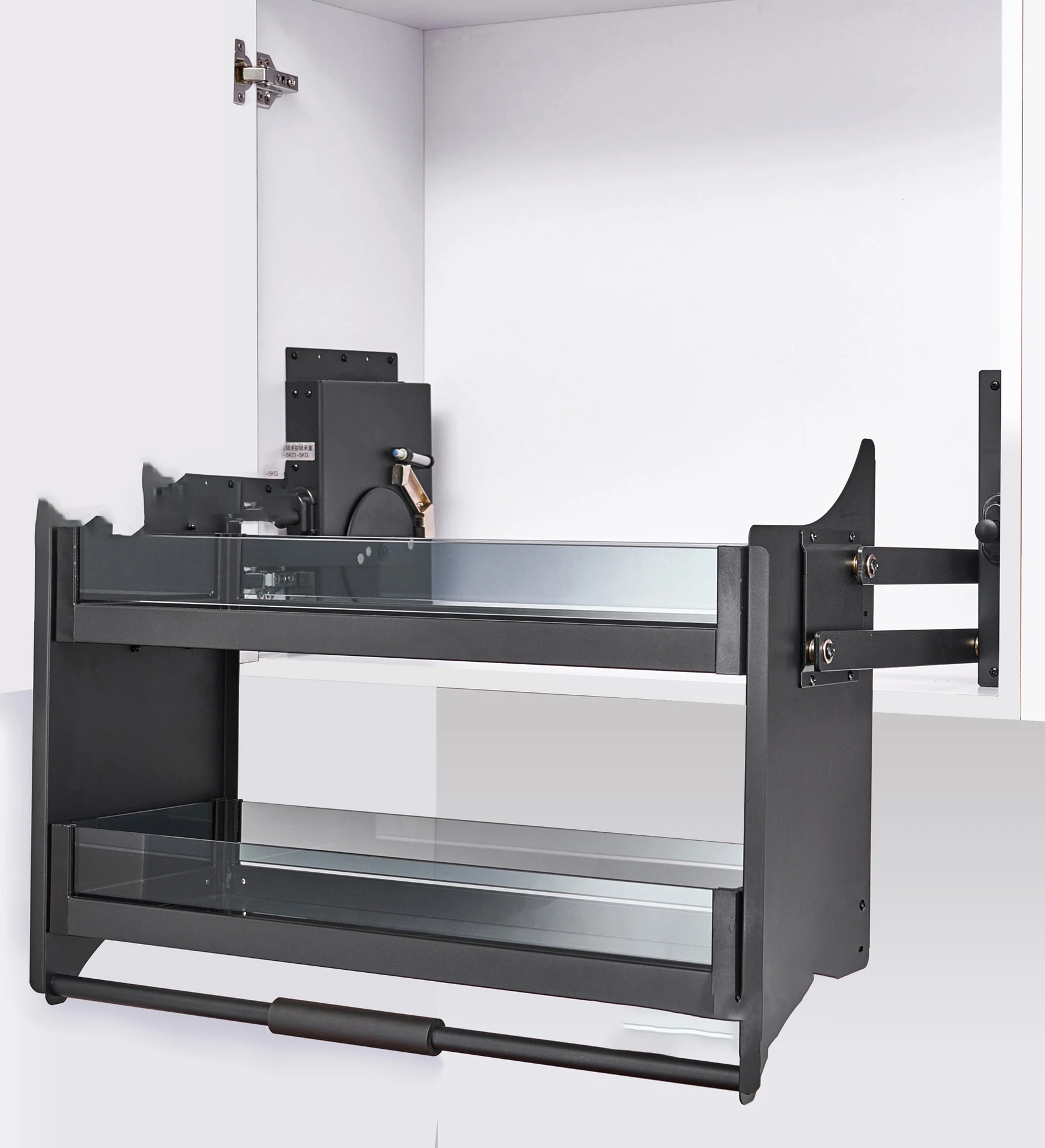 نظام مصعد المطبخ عالي الجودة، سلة رفع عالية الخزانة، سلة رفع المطبخ الكهربائية #3