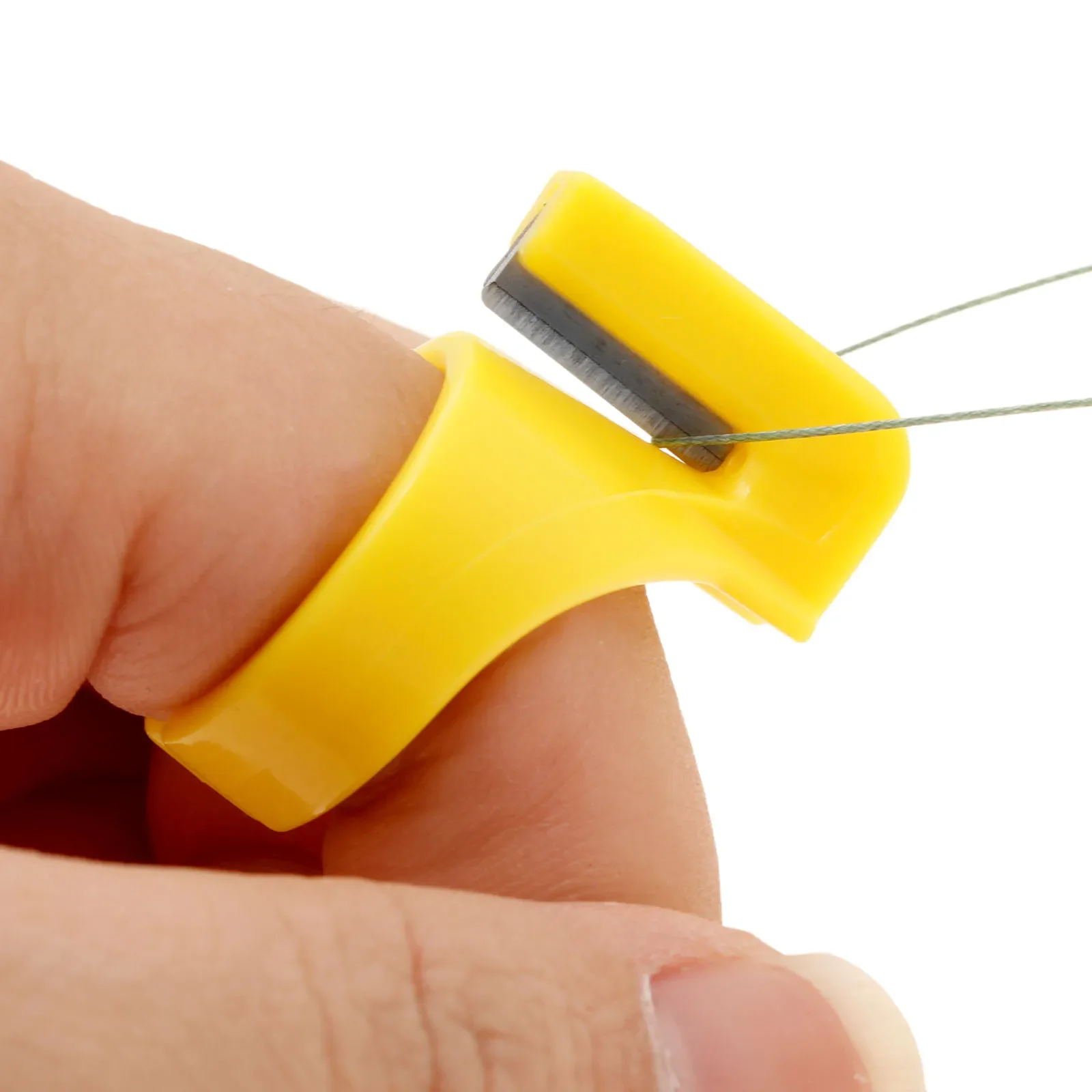 3pcs Home Plastic Thimble Sewing Ring Thread Cutter Finger Blade Needle Sewing Craft DIY Accessory Tool Finger Knife