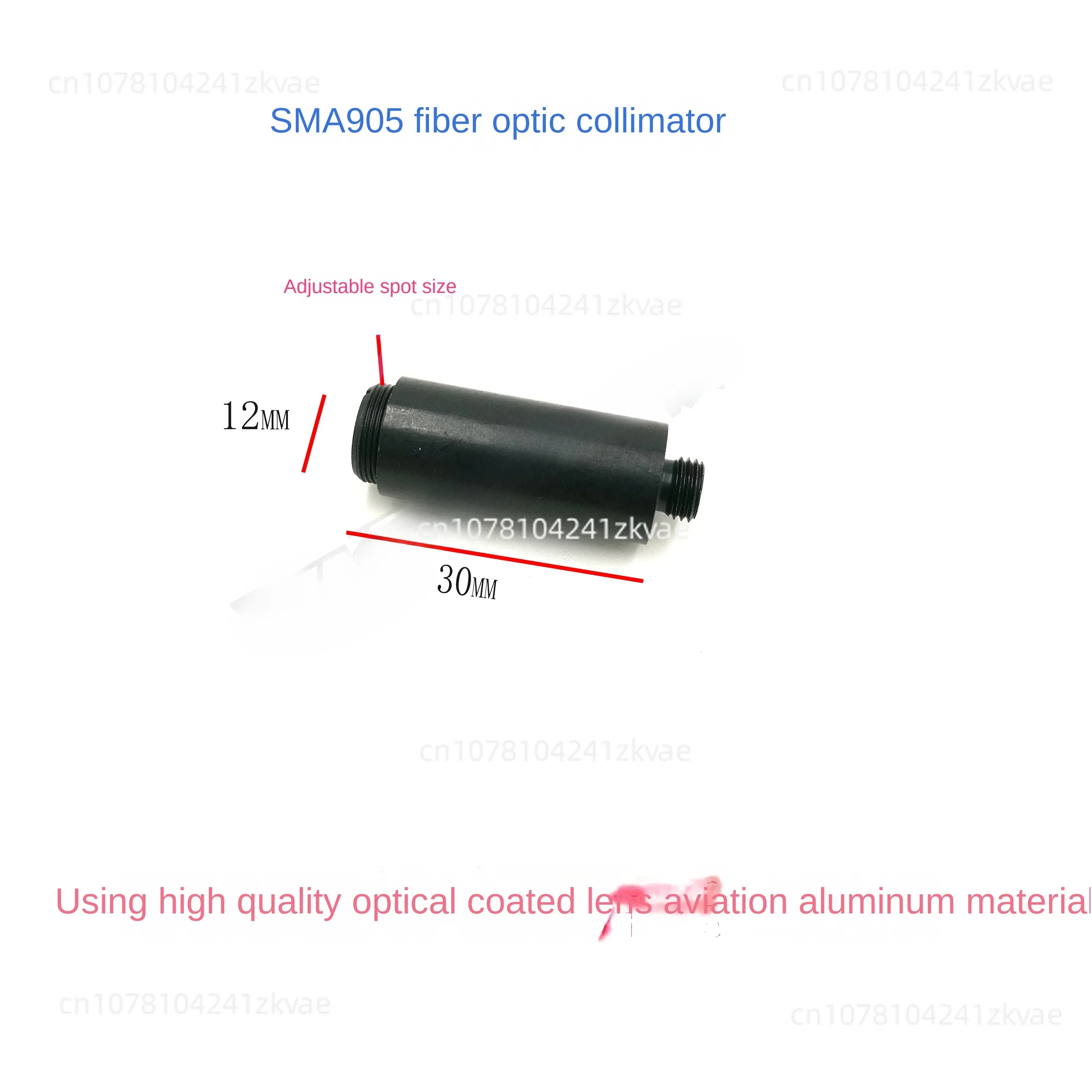 SMA905 fiber laser collimator fiber laser collimator aspheric fiber collimator