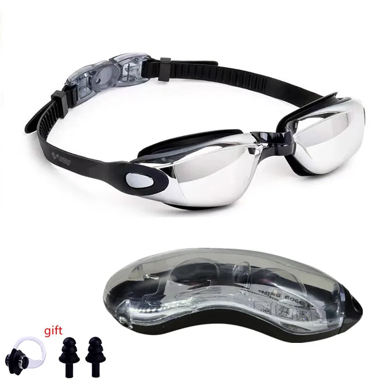 ARENA Kein Auslaufen, Anti-Beschlag, vollständiger Schutz, HD-Schwimmbrille, für Herren und Damen, verstellbare, auslaufsichere Schwimmbrille für Erwachsene 10
