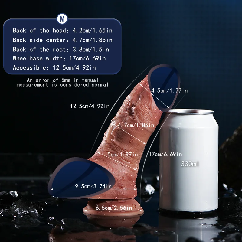 샤오 시옹 카 세 블랙 맨 페이크 페이크 페이크 페이크 딜도 실리콘 블루 베인즈 페이크 페니스 남성 여성 자위 스틱 게이