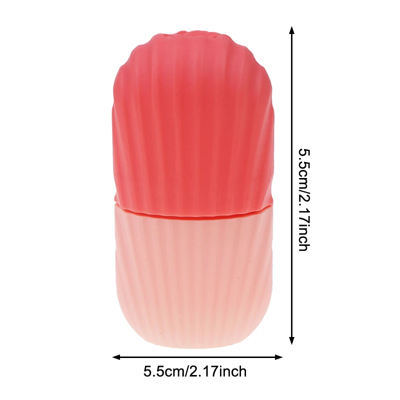 Herramientas reutilizables para el cuidado de la piel, bola de hielo, rodillo Facial, molde de hielo de silicona, rodillo Facial, cuidado de la piel, reafirmante de la piel de la cara