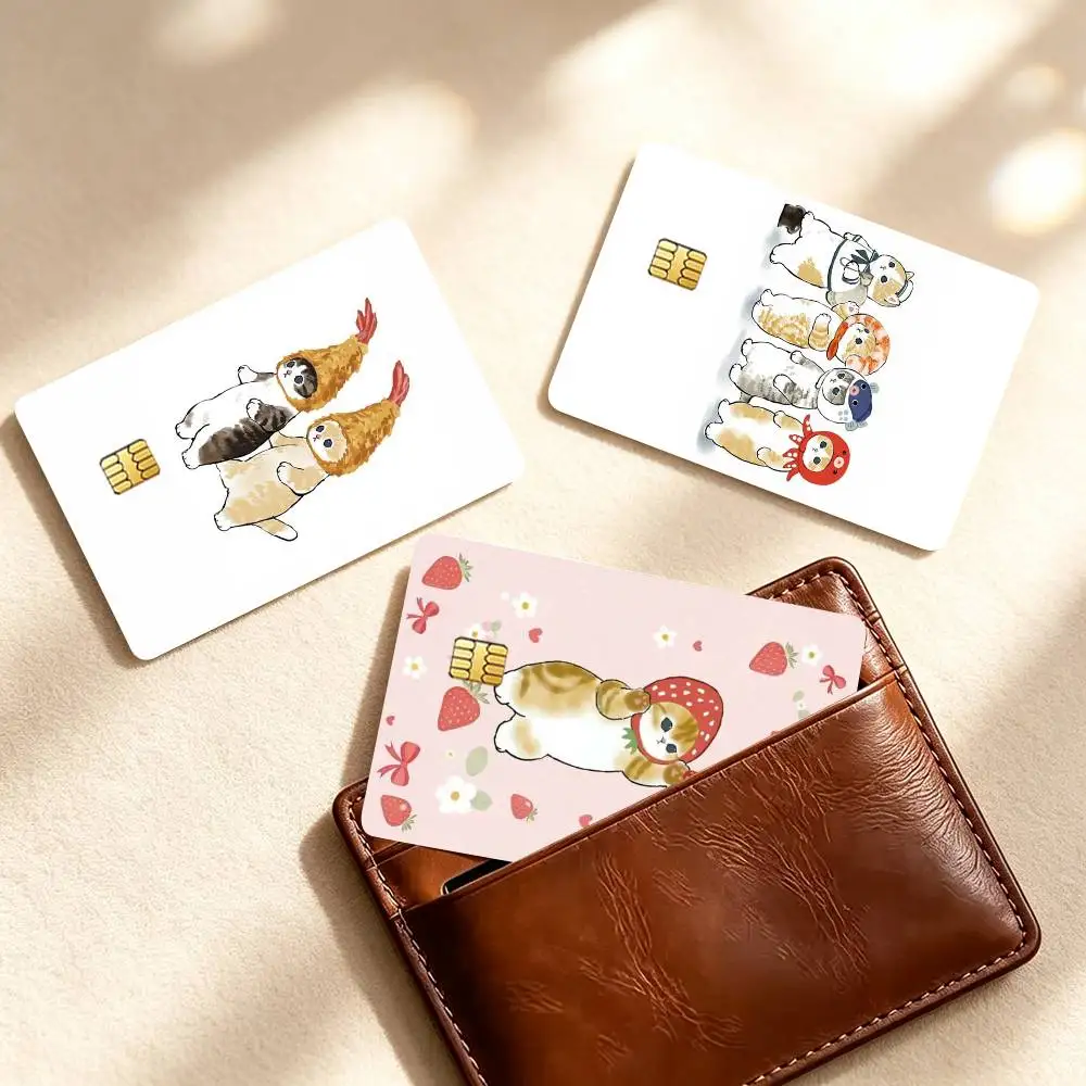 G-Gentle Kawaii M-Mofusand  Credit Card HD Stickers Game Card Decal Small Chip Waterproof Sticker Gift