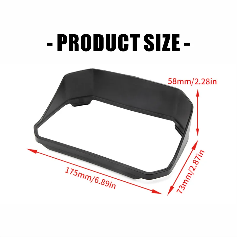For BMW R1200GS R1250GS Adventure F750GS F850GS Motorcycle Accessories Gauge Guard Instrument Sun Visor Anti-Glare Screen Cover