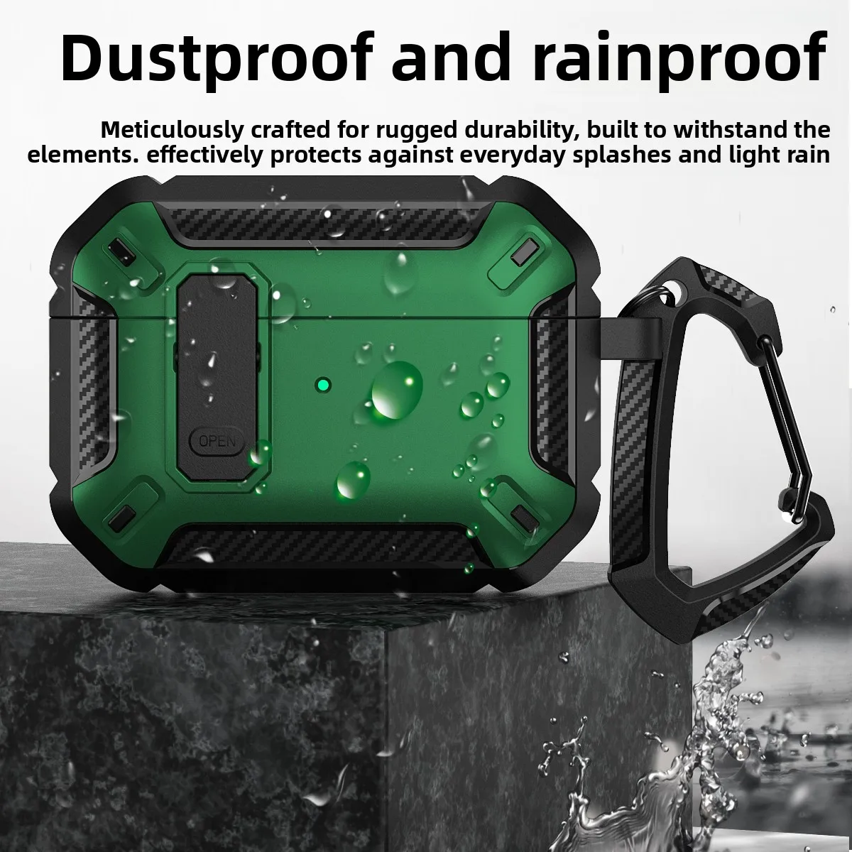 에어팟 프로 3 케이스 듀얼 컬러 보호 케이스 블루투스 헤드셋 케이스 충격 방지 커버 에어팟 1 2 3 4 프로 또는 프로 2세대용