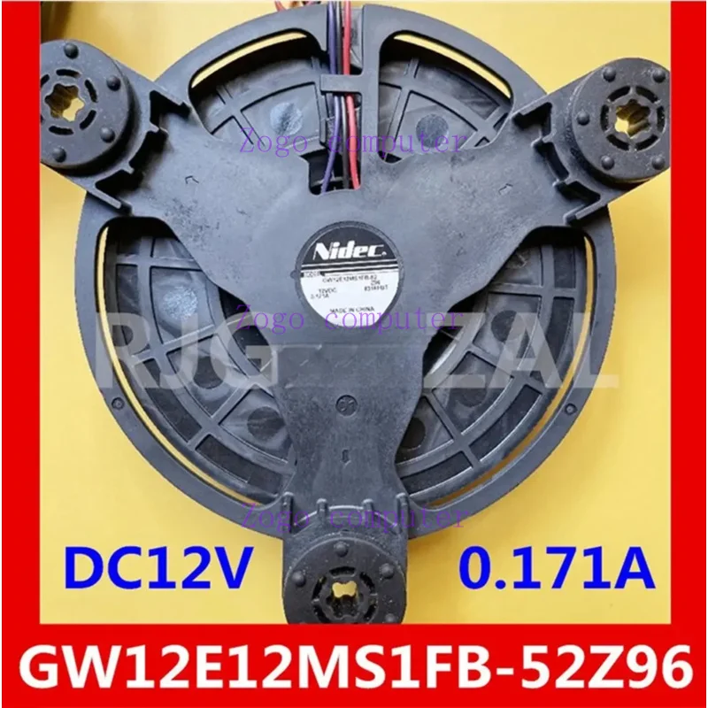 New cooling fan Cooler for GW12E12MS1FB-52 12VDC 0.171A 3Lines Parts Evaporator Fan Motor