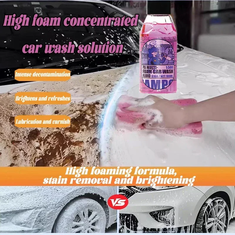 

BD16 Large Capacity Multi-purpose Foam Cleane Concentrated Liquid Paint & Water Stain Remover Car Wash Supplies for Car Trucks