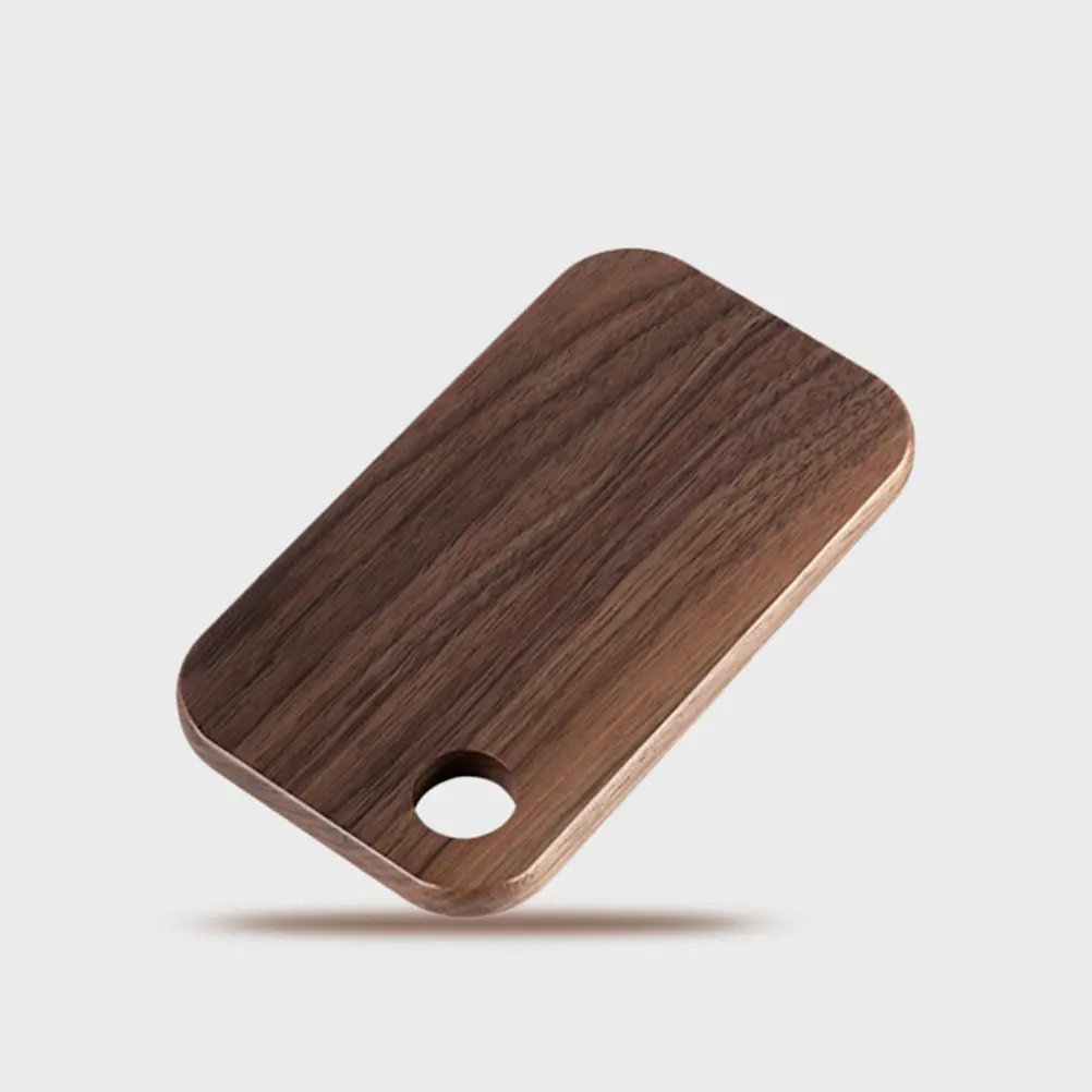 Portable Small Wooden Cutting Board High Density Non Slip Antibacterial Easy Clean Chopping Board for Kitchen Picnic Camping