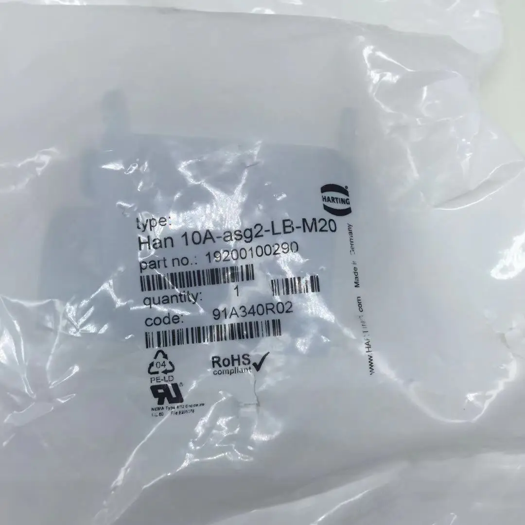 

19200100290 HAN-10A-ASG2-LB-M20 HARTTING