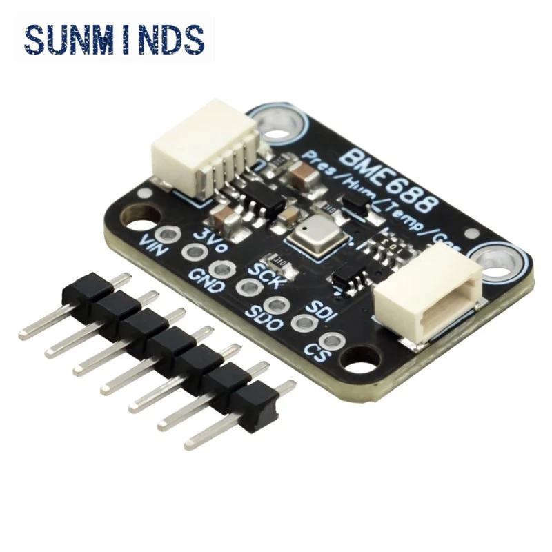 1pcs BME688 Environmental Sensor Module Temperature/Humidity/Pressure/Gas AI Intelligent I2C